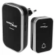 GreenBlue GB157 B Wireless Kinetic Doorbell, Black