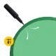 4Fizjo Reh Ball Gymnastic Ball 85 cm, Green