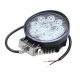 Round 9 LED 27W Car Work Light