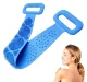 Silicone Back Scrubber and Massager, 70 cm, Blue