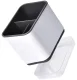 Cutlery Drainer and Organizer with 3 Compartments, White/Black