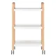 Cosmetic Helper Trolley HS-09 Wooden, White