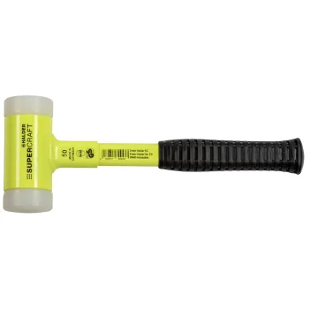 Halder SUPERCRAFT Soft-Face Mallet 50 mm, Yellow / Black