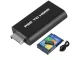 PS2 į HDMI garso ir vaizdo adapteris PlayStation 2 konsolei, juodas