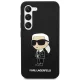 Karl Lagerfeld Silicone Ikonik Case for Samsung Galaxy S23 Black