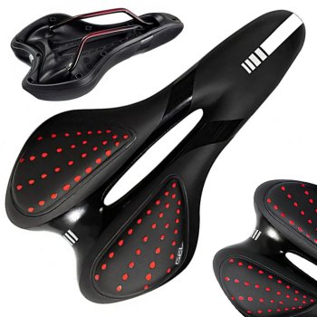 Ērts Mīksts Velosipēda Sporta Sēdeklis | Foam Gel Sport Bicycle Saddle