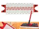Microfiber Mop Pad Replacement 35cm, Absorbent Flat Mop Head for Vileda Ultramax