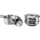 Campingaz Camping Cookware Set, 5-Piece, Stainless Steel