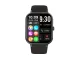 Smartwatch with Silicone Strap and Bluetooth Calls, Black