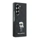 Karl Lagerfeld Saffiano Ikonik Pin Case for Samsung Galaxy Z Fold 6 - Black