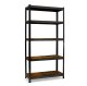 Humberg HR-852 metāla plaukts 180x90x40 cm, melns