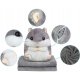 Plush Hamster with Cuddle Blanket 2-in-1
