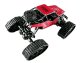 2-in-1 RC Car 4x4 Off Road with Interchangeable Wheels and Tracks, Red