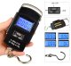 Digital Hanging Scale 50kg for Luggage, Fishing & Travel, Black
