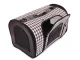 Large pet carrier bag for dogs and cats, white