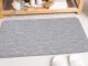 Soft Bathroom Rug 80x50 cm, Grey