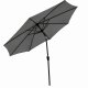 Tilting Patio Umbrella 2.7m Carruzzo Folding Garden Sunshade
