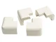 Foam Corner Guards for Furniture Safety, White, 4 Pack
