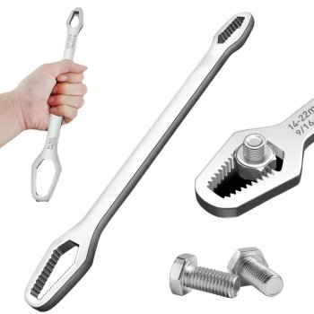 Double-Ended Universal Wrench Spanner 8-13mm 14-22mm