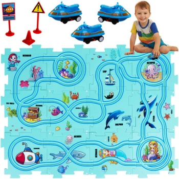 Kruzzel Educational Track Puzzle (25 pcs)