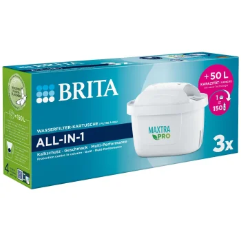 Water Filter Cartridges Brita MAXTRA PRO ALL-IN-1, 3-Pack, White