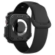 Spigen Rugged Armor Case for Apple Watch 10 46mm Black