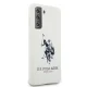 Samsung Galaxy S21+ Plus (SM-G996B) US Polo Silicone Logo Case Cover (USHCS21MSLHRWH), White