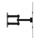 Maclean MC-190 TV Wall Mount, 32-55\", up to 25kg, VESA 400x400, Black