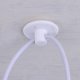 Ceiling chandelier with 6 E27 sockets, white