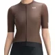 Rockbros 15110007004 TVI Women\'s Short Sleeve Cycling Jersey M - Brown