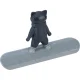 Shower Squeegee OTOTO Chill Cat, Grey