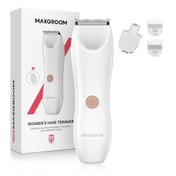 Maxgroom RFCD-9082 2-in-1 Women's Body and Face Trimmer, White