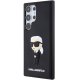 Чехол Karl Lagerfeld для Samsung Galaxy S24 Ultra 3D Rubber Ikonik, черный