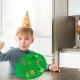 Large Latex Balloons with Dinosaur Stickers, 3 Pcs, 35 cm