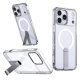 Hybrid Armor X Case for iPhone 17 Pro with Stand and MagSafe, Transparent