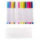 Kids Soft Drawing Album Notebook Board + 12 Markers, Yellow