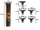 Beard and Hair Trimmer with USB Charging and Attachment Combs