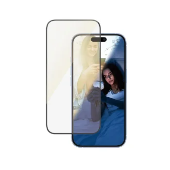 PanzerGlass EyeCare Ultra-Wide Fit Screen Protector for iPhone 16