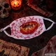 Bloody Halloween Mask with Teeth, Universal Size