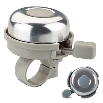 Metal Bicycle Handlebar Bell, Silver
