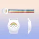 Kids Case with Strap for AirTag EA-67-0Y3S, Nylon Wristband, Rainbow