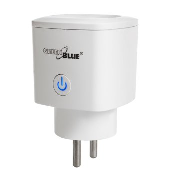 GreenBlue GB720 Smart WiFi Plug, 3680W, Android/iOS/Alexa