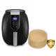 Baking Paper Liners for Air Fryer Berdsen BD-650, 16 cm, 80 Sheets