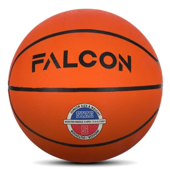 4Fizjo Falcon Basketball, Size 5, Orange