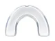 Boxing Mouthguard for MMA and Sports with Case, Black-Transparent
