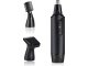 3-in-1 Trimmer for Nose, Ear, Beard, and Eyebrows, Black