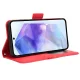 Samsung Galaxy A35 ( SM-A356E/DS ) Multiple Card Slots Design Wallet Stand Leather Book Case Cover, Red