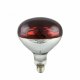 Infrared Heating Bulb 150W E27, Red