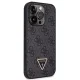 Guess iPhone 14 Pro Case Crossbody 4G Metal Logo, Black