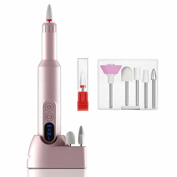 Nail Drill Kit Electric Nail File Manicure & Pedicure Set for Home Salon Use Gift Set